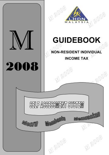 Form M 2008 Guidebook - Lembaga Hasil Dalam Negeri