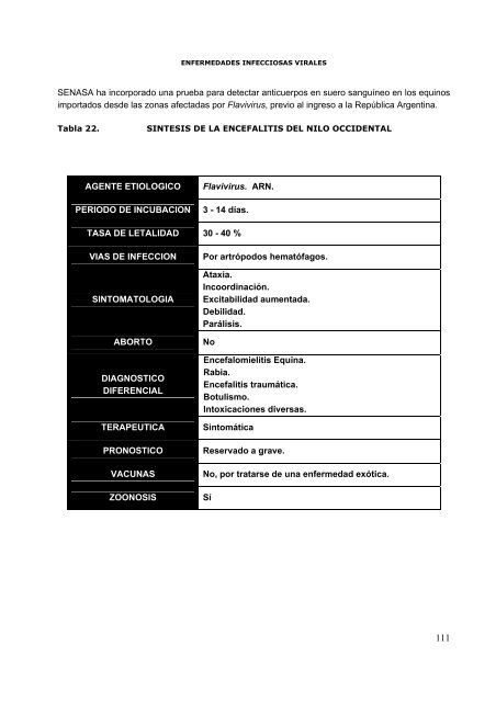 enfermedades infecciosas de los equinos - Facultad de Ciencias ...