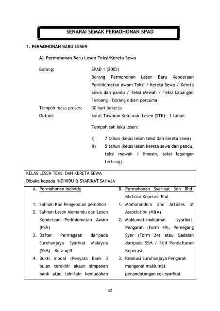 Borang Ubah Syarat Surat Tawaran Spad