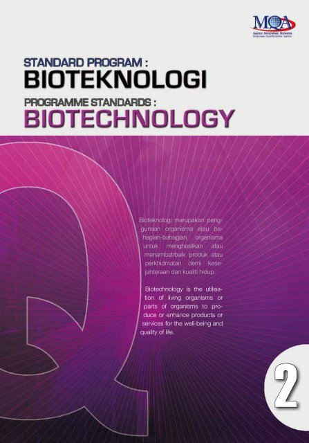 Bidang Bioteknologi - DrJJ