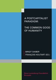 A POSTCAPITALIST PARADIGM: THE COMMON GOOD OF ...