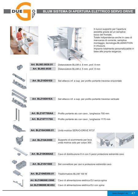 Guida BLUM TANDEMBOX - Duegisrl.eu