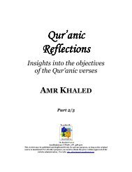 Quranic Reflections - Islamic School of Stanford