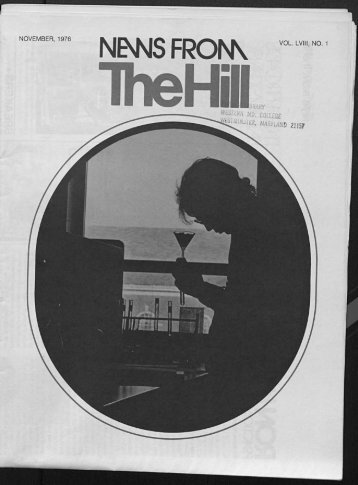 NOVEMBER, 1976 VOL. LVIII, NO.1 - Hoover Library