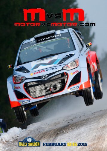 Especial WRC 2015 Previo Rally de Suecia