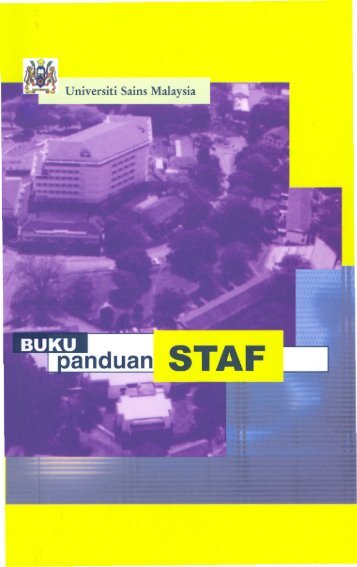 Buku Panduan Staf - Jabatan Pendaftar