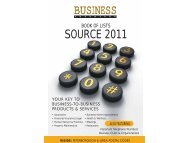 Business Advantage Source 2011 - Admax Marketing