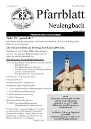 1,03 MB PDF in neuem Fenster öffnen - Pfarre Neulengbach