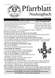 2,27 MB PDF in neuem Fenster öffnen - Pfarre Neulengbach