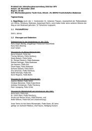 Protokoll der JHV 2010 - Deutsche Folkeboot Vereinigung
