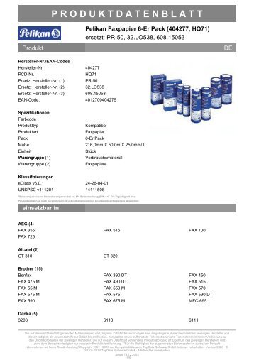 Dokumentation Supplies (Deutsch)