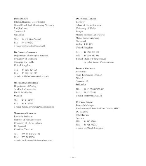 CORDIO Status Report 1999.pdf