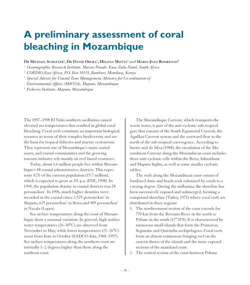 CORDIO Status Report 1999.pdf