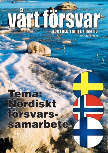 Nr 1/ 2011 ÃrgÃ¥ng 123 - AllmÃ¤nna FÃ¶rsvarsfÃ¶reningen