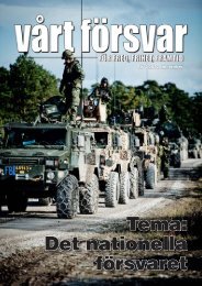 Nr 4/ 2012 ÃrgÃ¥ng 124 - AllmÃ¤nna FÃ¶rsvarsfÃ¶reningen