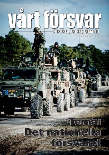 Nr 4/ 2012 ÃrgÃ¥ng 124 - AllmÃ¤nna FÃ¶rsvarsfÃ¶reningen