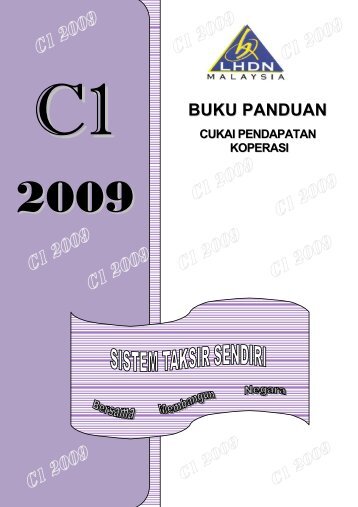 Buku Panduan C1 2009 - Lembaga Hasil Dalam Negeri