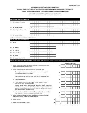 kriteria borang nyata cukai pendapatan bncp tidak 