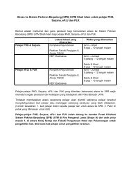 Akses ke Sistem Parkiran Berpalang (SPB) UiTM Shah Alam untuk ...