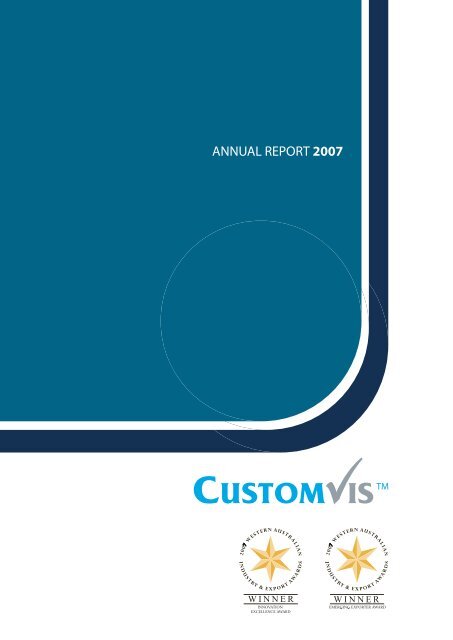 ANNUAL REPORT 2007 - CustomVis