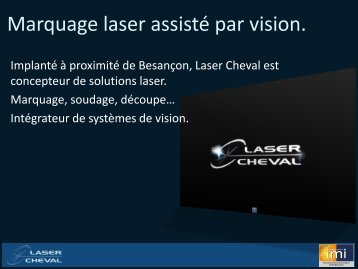 cliquez ici pour visioner notre prÃ©sentation du logiciel. - Laser Cheval