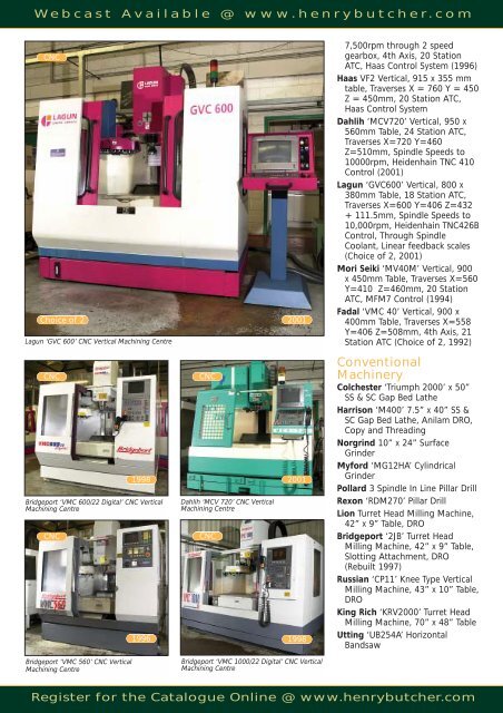 Excellent Modern CNC Turning & Machining Centres Excellent ...