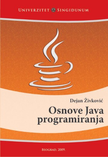 Osnove Java programiranja - SINGIPEDIA