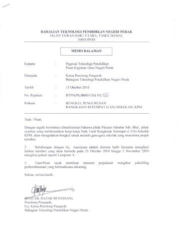 Surat Rasmi Negeri Kedah - Klewer v