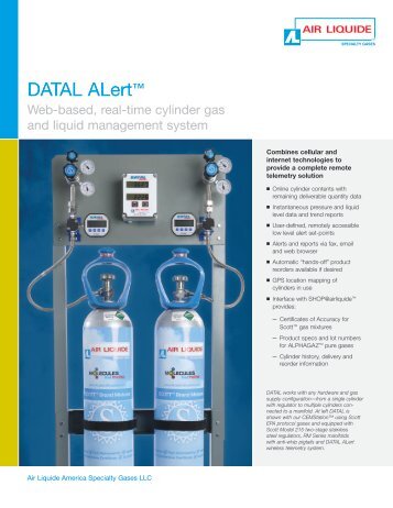 DATAL ALert - Air Liquide America Specialty Gases