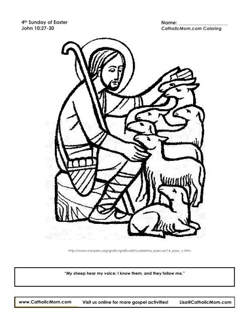 Catholic Mom Rosary Coloring Page | Hakume Colors