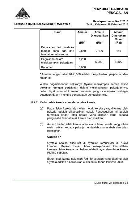 Ketetapan Umum No. 2/2013 - Lembaga Hasil Dalam Negeri