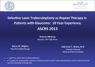 Selective Laser Trabecuoplasty as Repeat Therapy in Patients with ...