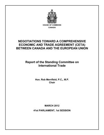 CETA - CERT - Canada Europe Round Table for Business