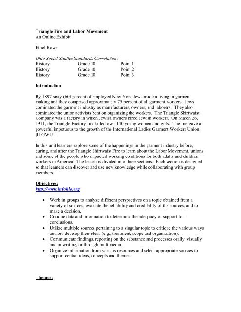 Download This Lesson Plan In Pdf Format 350 Years Of American