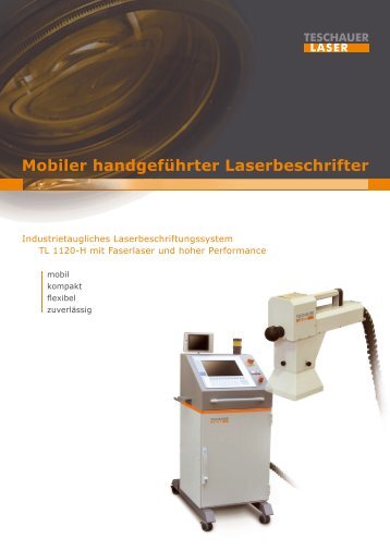 Mobiler handgefÃ¼hrter Laserbeschrifter