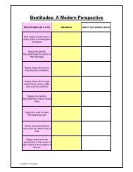 GCSE --- Beatitudes