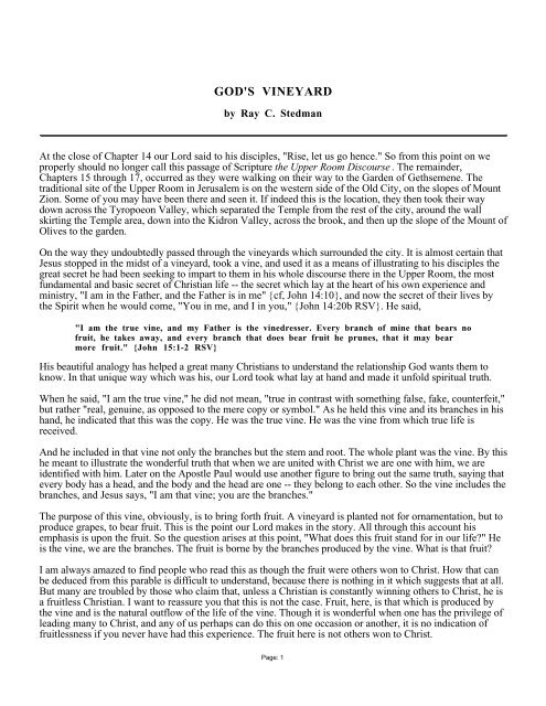 God S Vineyard The Firefighters For Christ Mp3 Download Site