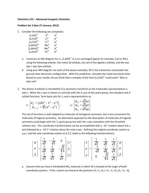 Problem Set 3