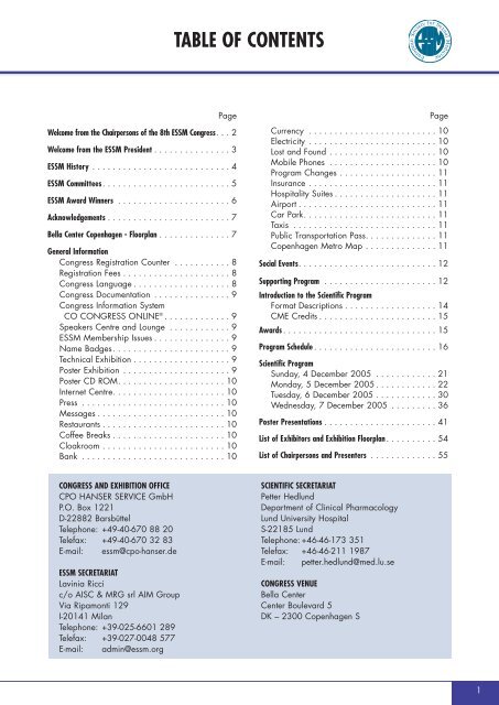 Final Program Essm