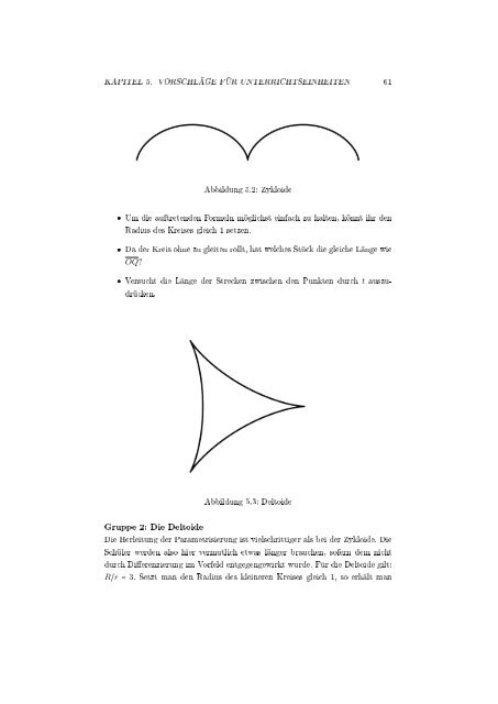 Kurven im Mathematikunterricht - idmthemen