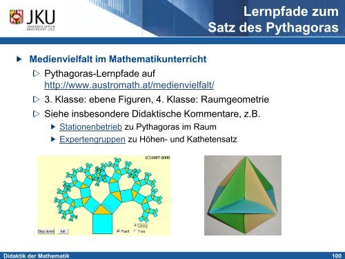 EinfÃ¼hrung in die Didaktik der Mathematik - idmthemen - PBworks