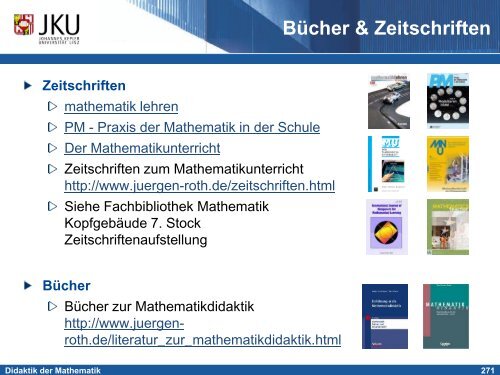 EinfÃ¼hrung in die Didaktik der Mathematik - idmthemen - PBworks