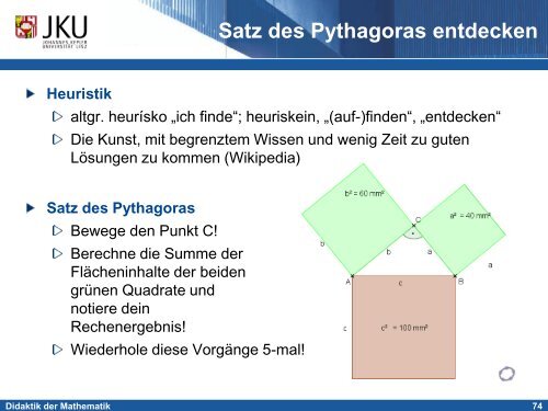 EinfÃ¼hrung in die Didaktik der Mathematik - idmthemen - PBworks