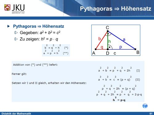 EinfÃ¼hrung in die Didaktik der Mathematik - idmthemen - PBworks