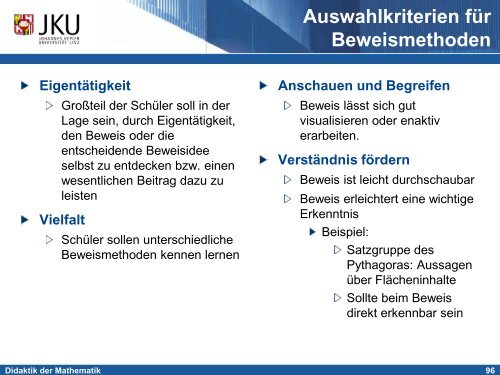 EinfÃ¼hrung in die Didaktik der Mathematik - idmthemen - PBworks