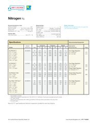 Nitrogen N2 - Air Liquide America Specialty Gases