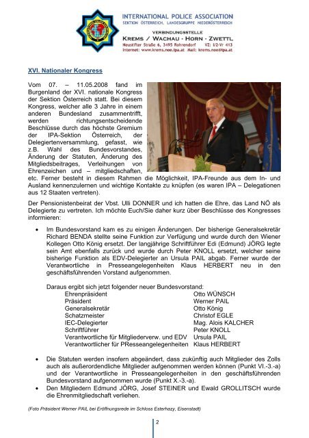 IPA-Krems Newsletter 2008-05