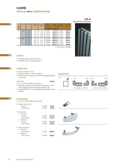 PRICE LIST 2010 - DOMOSS VO Shop