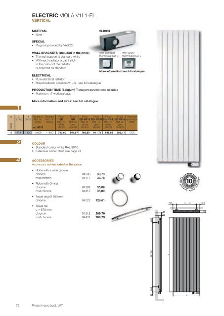 PRICE LIST 2010 - DOMOSS VO Shop