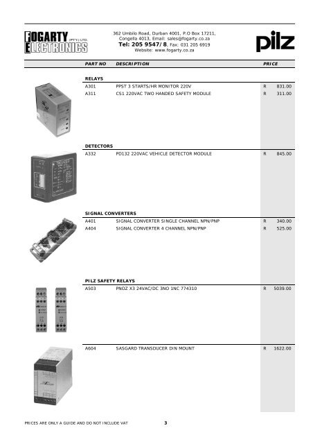 Micro Switches - Fogarty Electronics